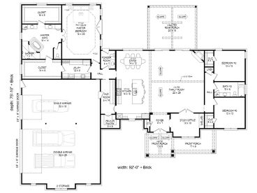 Floor Plan, 062H-0480