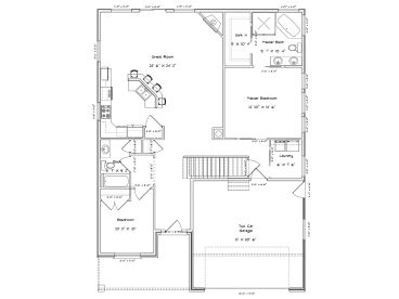 Floor Plan, 065H-0044