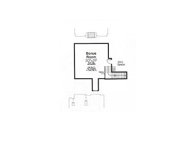 2nd Floor Plan, 002H-0034
