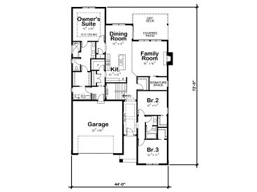 Floor Plan, 031H-0335