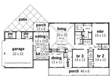 Floor Plan, 021H-0081