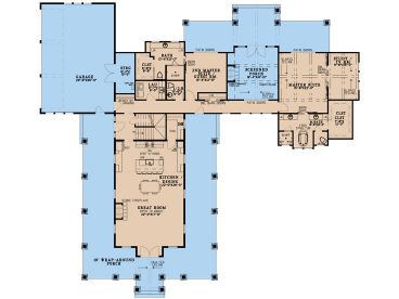 1st Floor Plan, 074H-0269