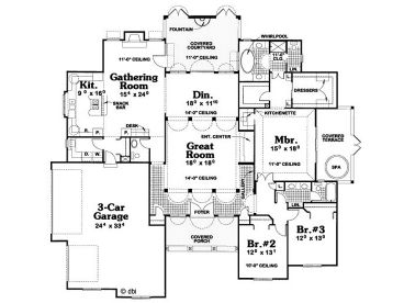 Floor Plan, 031H-0119