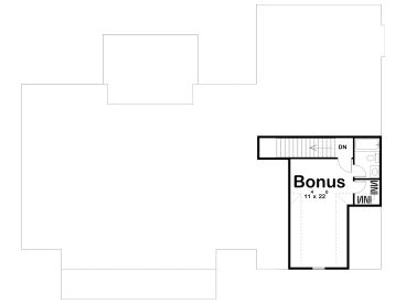 2nd Floor Plan, 050H-0325