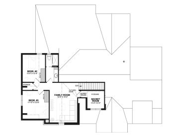 2nd Floor Plan, 027H-0567