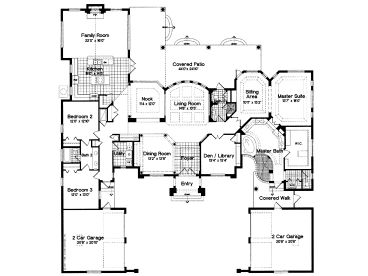 Floor Plan, 043H-0185