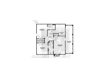 2nd Floor Plan, 058H-0058