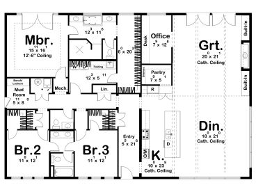 Floor Plan, 050H-0547