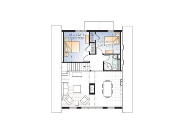 2nd Floor Plan, 027H-0455