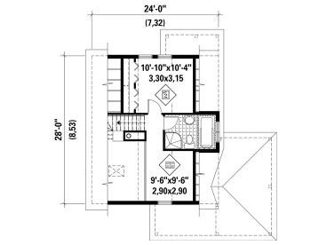 2nd Floor Plan, 072H-0213