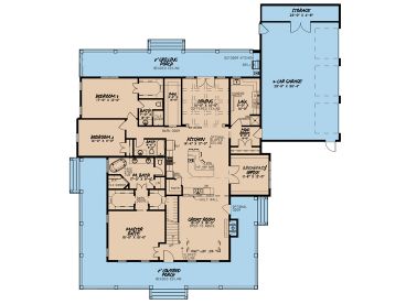 1st Floor Plan, 074H-0081