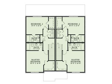 2nd Floor Plan, 025M-0097