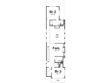 2nd Floor Plan, 050H-0336
