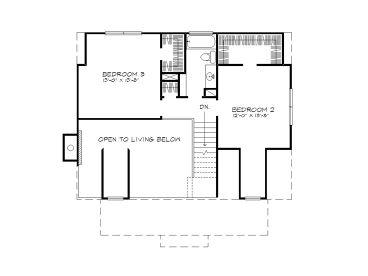 2nd Floor Plan, 008H-0011