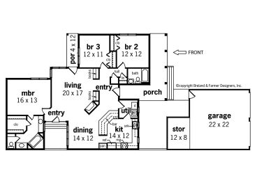 Floor Plan, 021H-0059