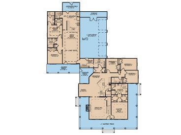 1st Floor Plan, 074H-0016