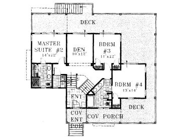 1st Floor Plan, 041H-0027