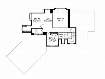 2nd Floor Plan, 020H-0122