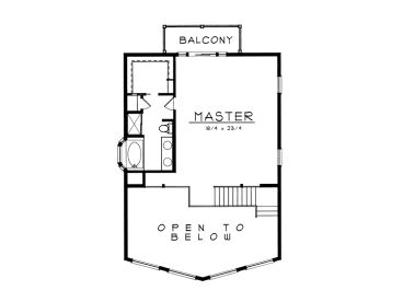 2nd Floor Plan, 026H-0042
