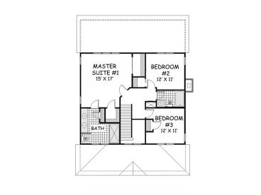2nd Floor Plan, 041H-0132