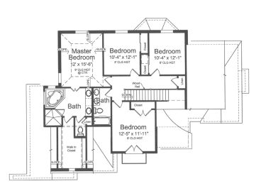 2nd Floor Plan, 046H-0135