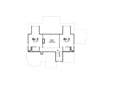 2nd Floor Plan, 050H-0292