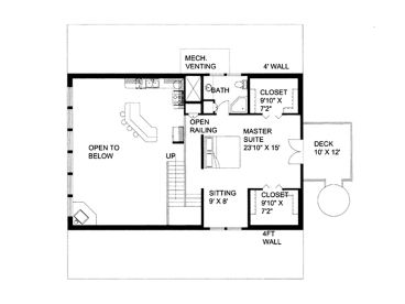 2nd Floor Plan, 012H-0101