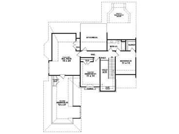2nd Floor Plan, 006H-0103