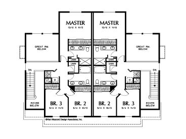 2nd Floor Plan, 034M-0005