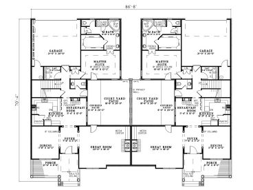 1st Floor Plan, 025M-0078