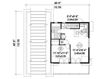 2nd Floor Plan, 072G-0035