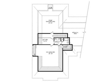 2nd Floor Plan, 062H-0222