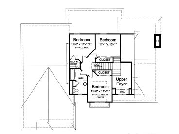 2nd Floor Plan, 046H-0011