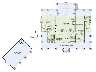 1st Floor Plan, 025H-0225
