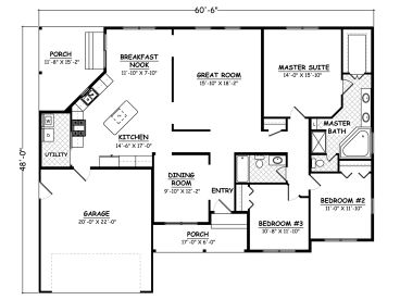 Floor Plan, 078H-0015