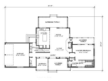 1st Floor Plan, 008H-0005