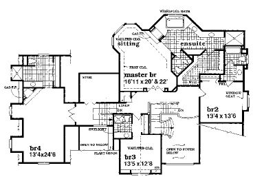 Opt Floor Plan, 032H-0055