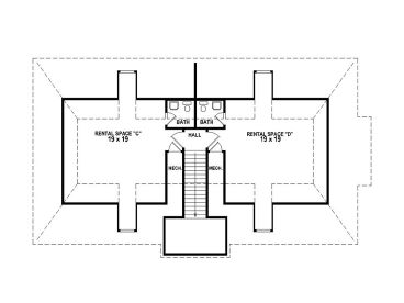 2nd Floor Plan, 006C-0023