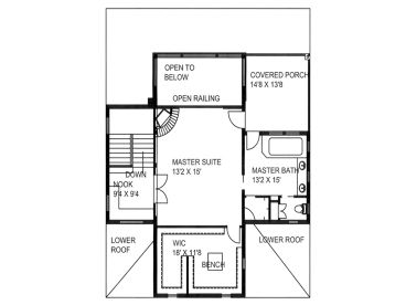 2nd Floor Plan, 012H-0139