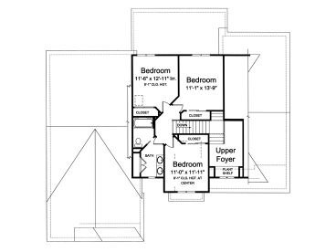 2nd Floor Plan, 046H-0137