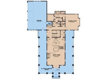1st Floor Plan, 074H-0202
