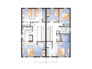 2nd Floor Plan, 027M-0054