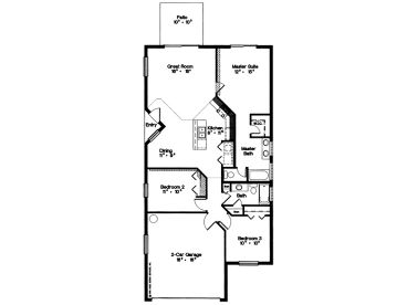 Floor Plan, 043H-0015