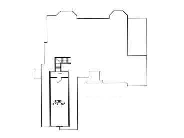 2nd Floor Plan, 012H-0057