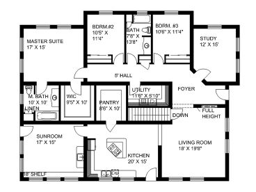 Floor Plan, 012H-0262