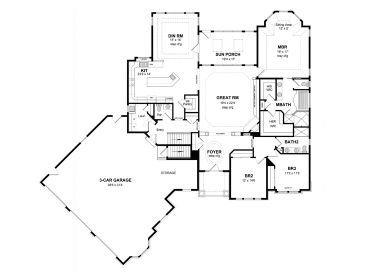 Floor Plan, 014H-0082
