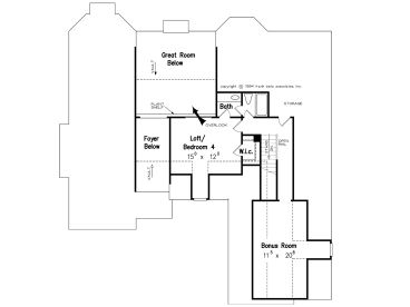 Opt. Floor Plan, 086H-0082