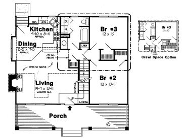 1st Floor Plan, 047H-0048