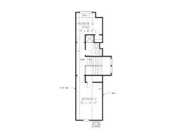 2nd Floor Plan, 054H-0099