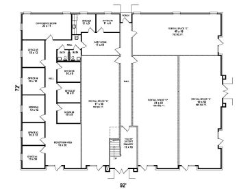 1st Floor Plan, 006C-0066
